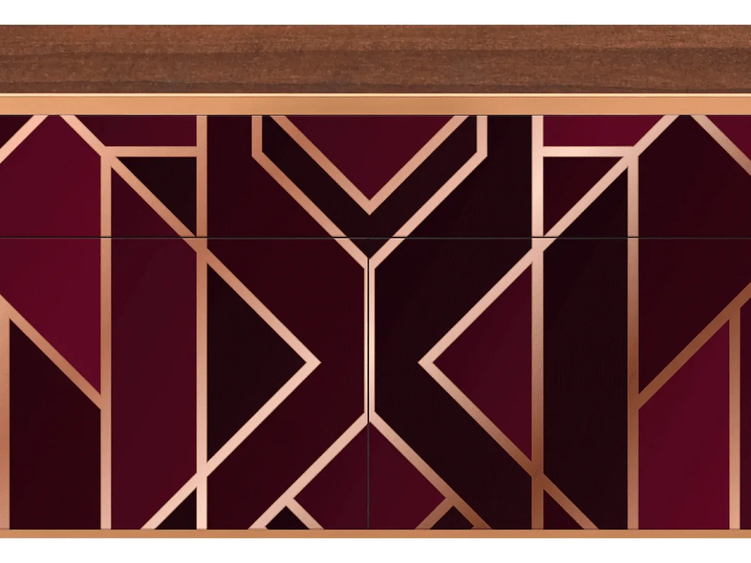 Aparador - 115x85x48 cm - BS4 - Burgundy Jewelery, Nogal