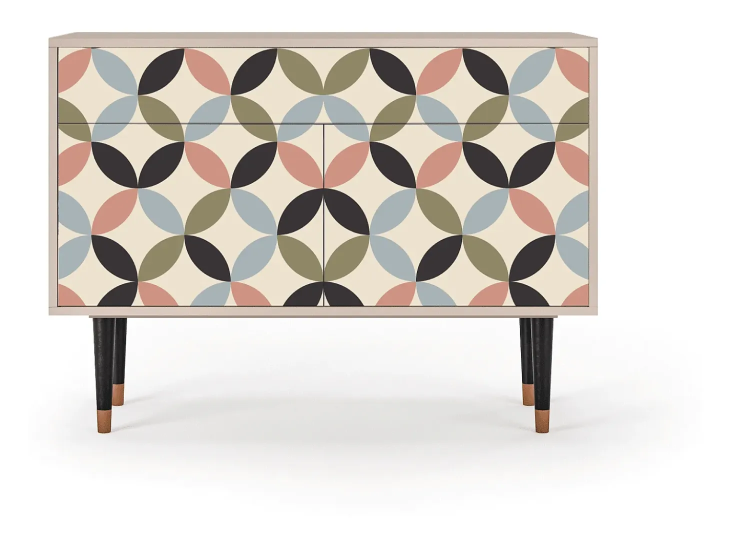 Aparador - 115x85x48 cm - BS4 - Butterfly Effect, Latte
