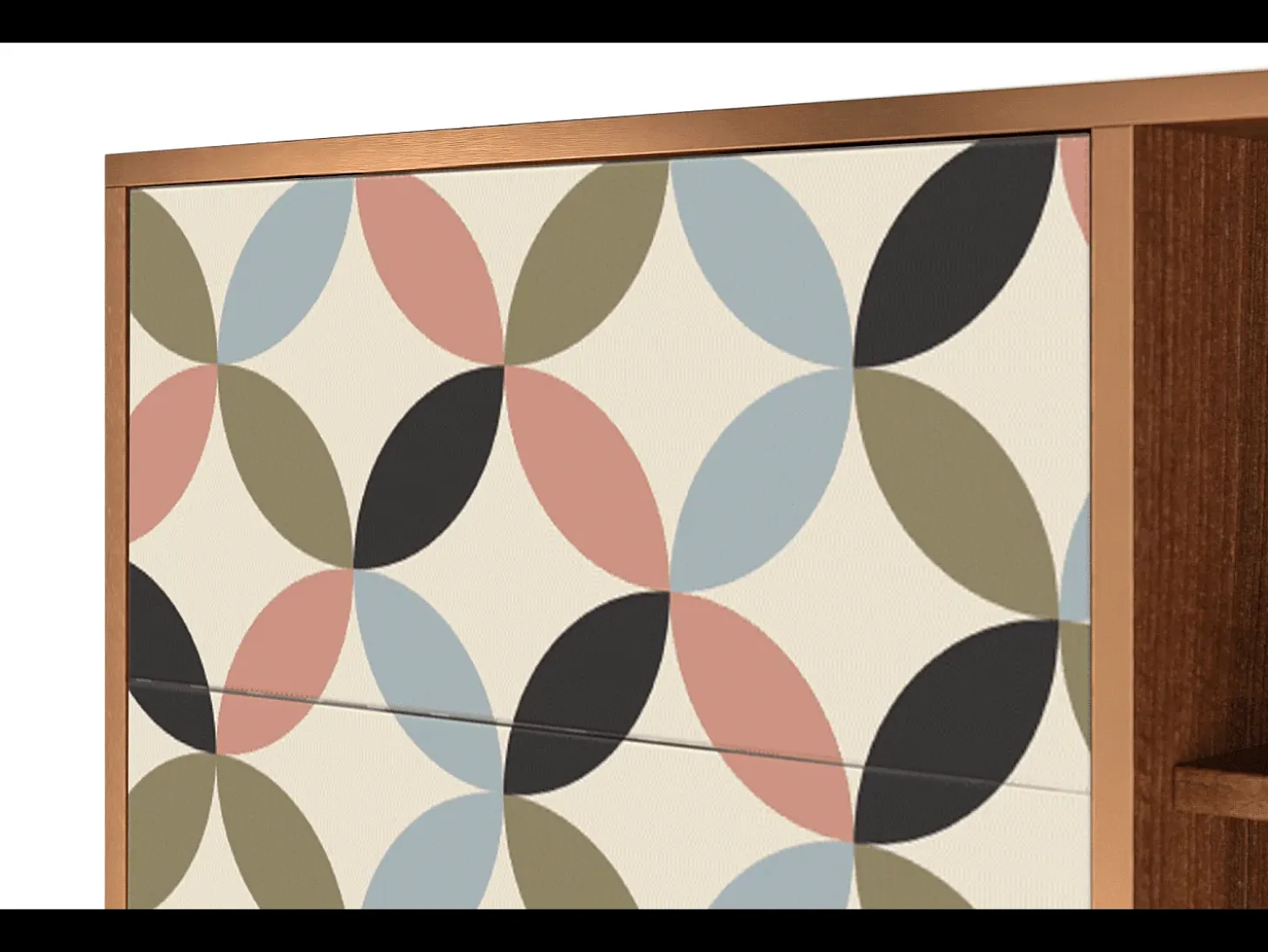 Aparador - 125x98x48 cm - BS2 - Butterfly Effect, Nogal