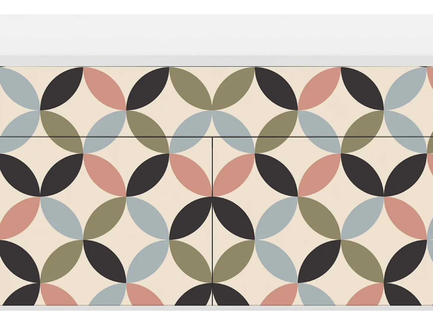 Aparador - 115x85x48 cm - BS4 - Butterfly Effect, Blanco
