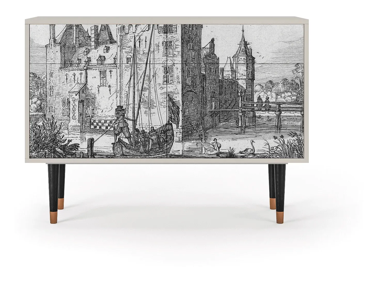 Aparador - 115x85x48 cm - BS4 - Castle by Breugel, Arena