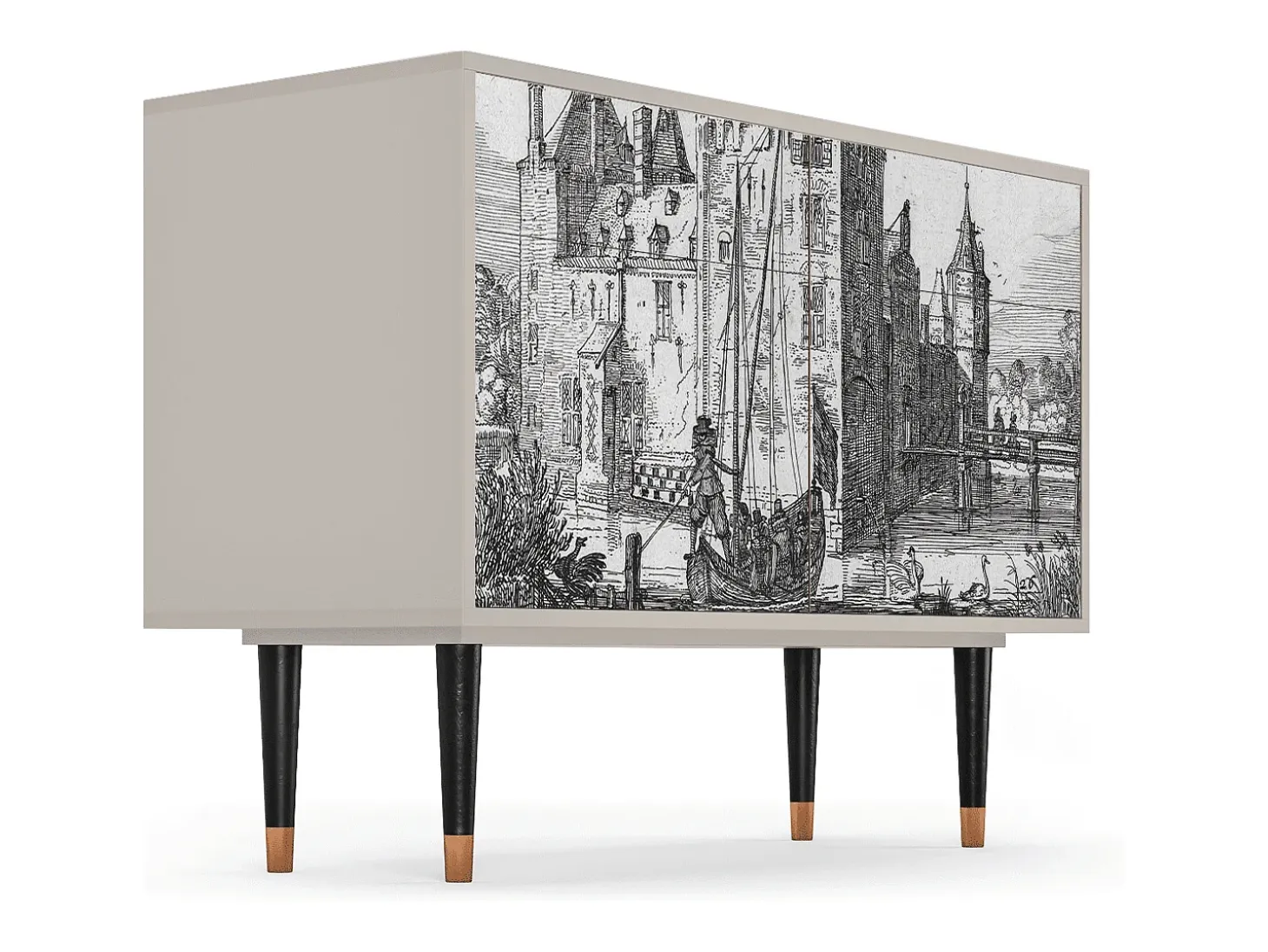 Aparador - 115x85x48 cm - BS4 - Castle by Breugel, Arena