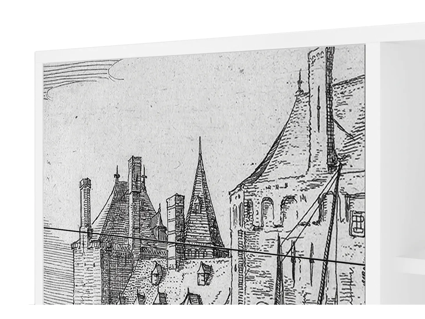 Aparador - 125x98x48 cm - BS2 - Castle by Breugel, Blanco