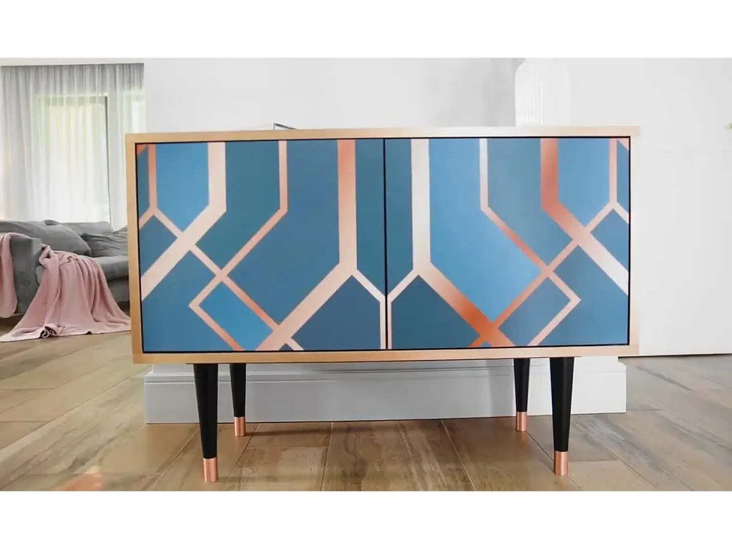 Aparador - 115x85x48 cm - BS4 - Castle with Bridge, Antracita