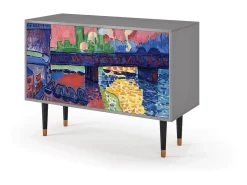 Aparador - 115x85x48 cm - BS4 - Charing Cross Bridge, Gris