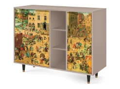 Aparador - 125x98x48 cm - BS2 - Children Games, Latte
