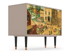 Aparador - 115x85x48 cm - BS4 - Children Games, Latte