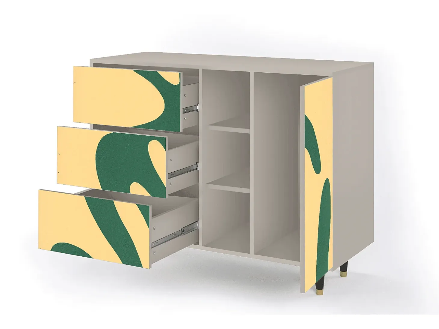 Aparador - 125x98x48 cm - BS2 - Constellations by Arp, Arena