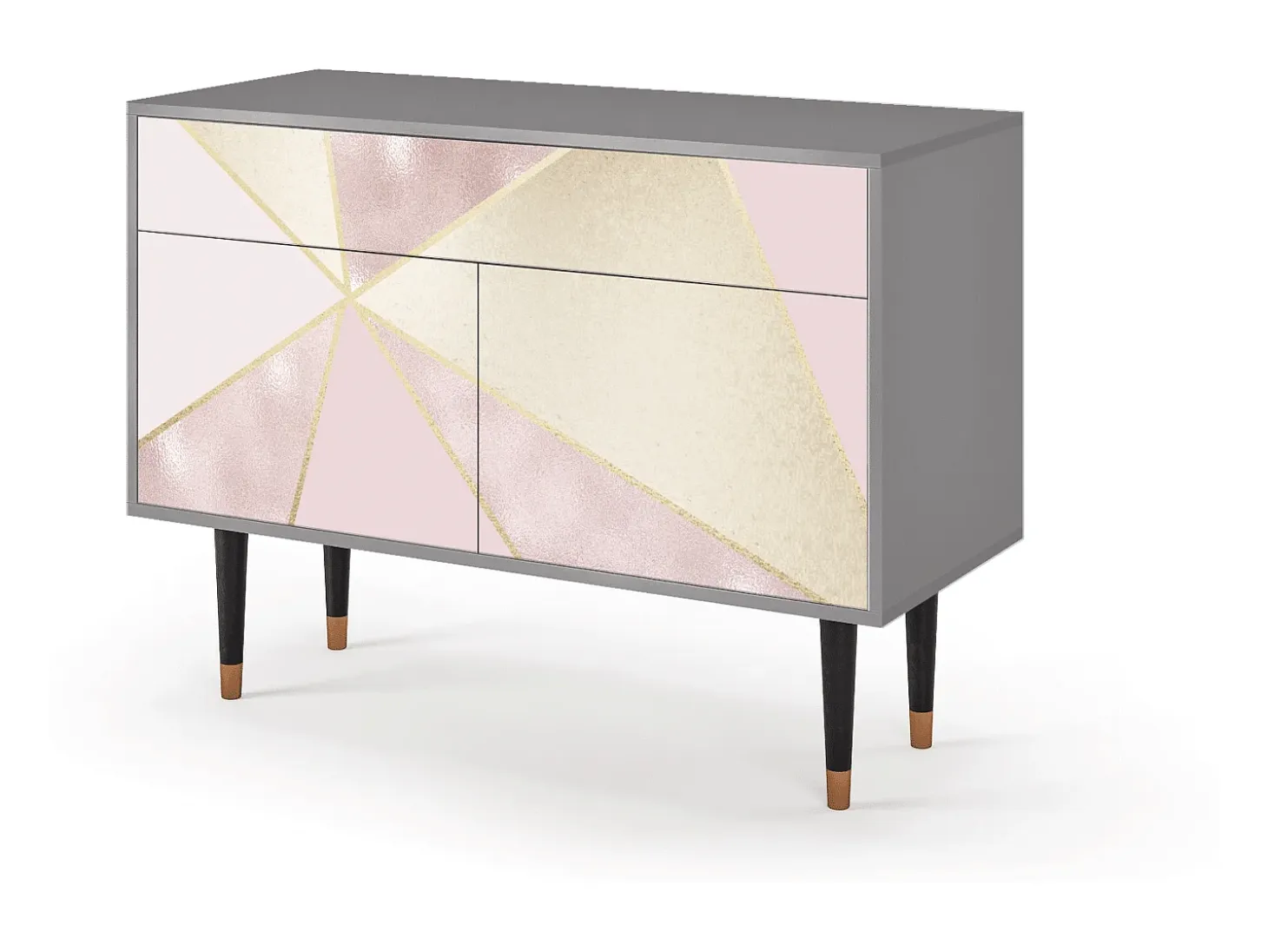 Aparador - 115x85x48 cm - BS4 - Cosmopolitan Diva, Gris