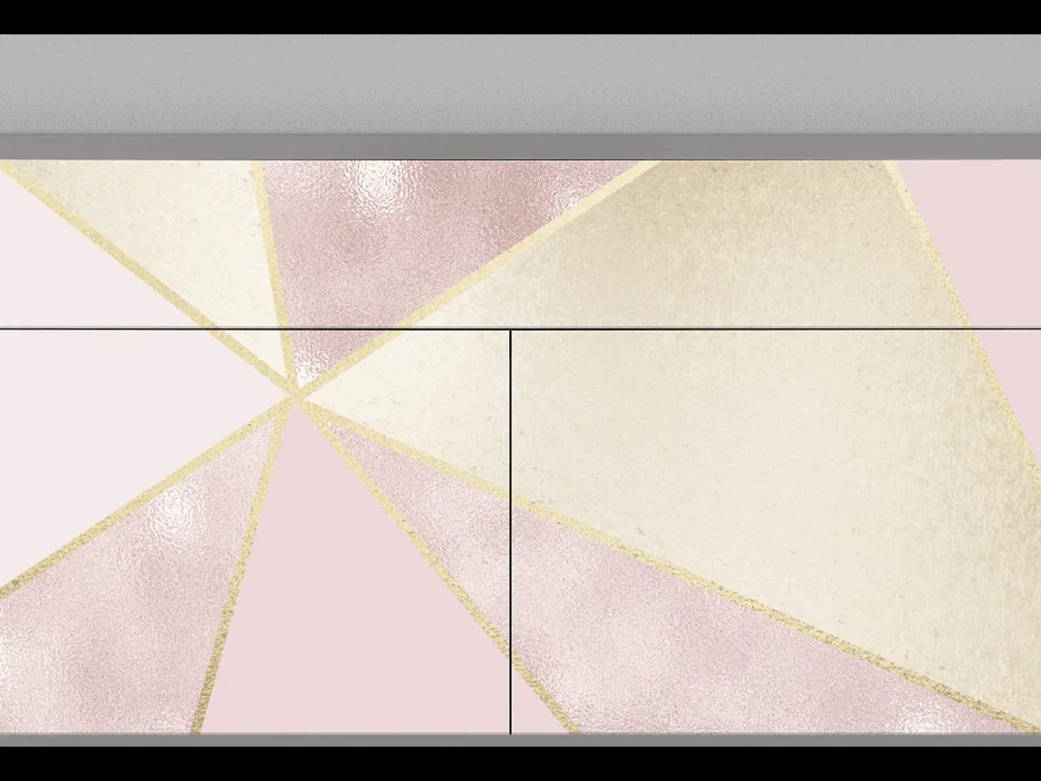 Aparador - 115x85x48 cm - BS4 - Cosmopolitan Diva, Gris