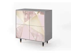 Aparador - 94x96x48 cm - BS3 - Cosmopolitan Diva, Gris