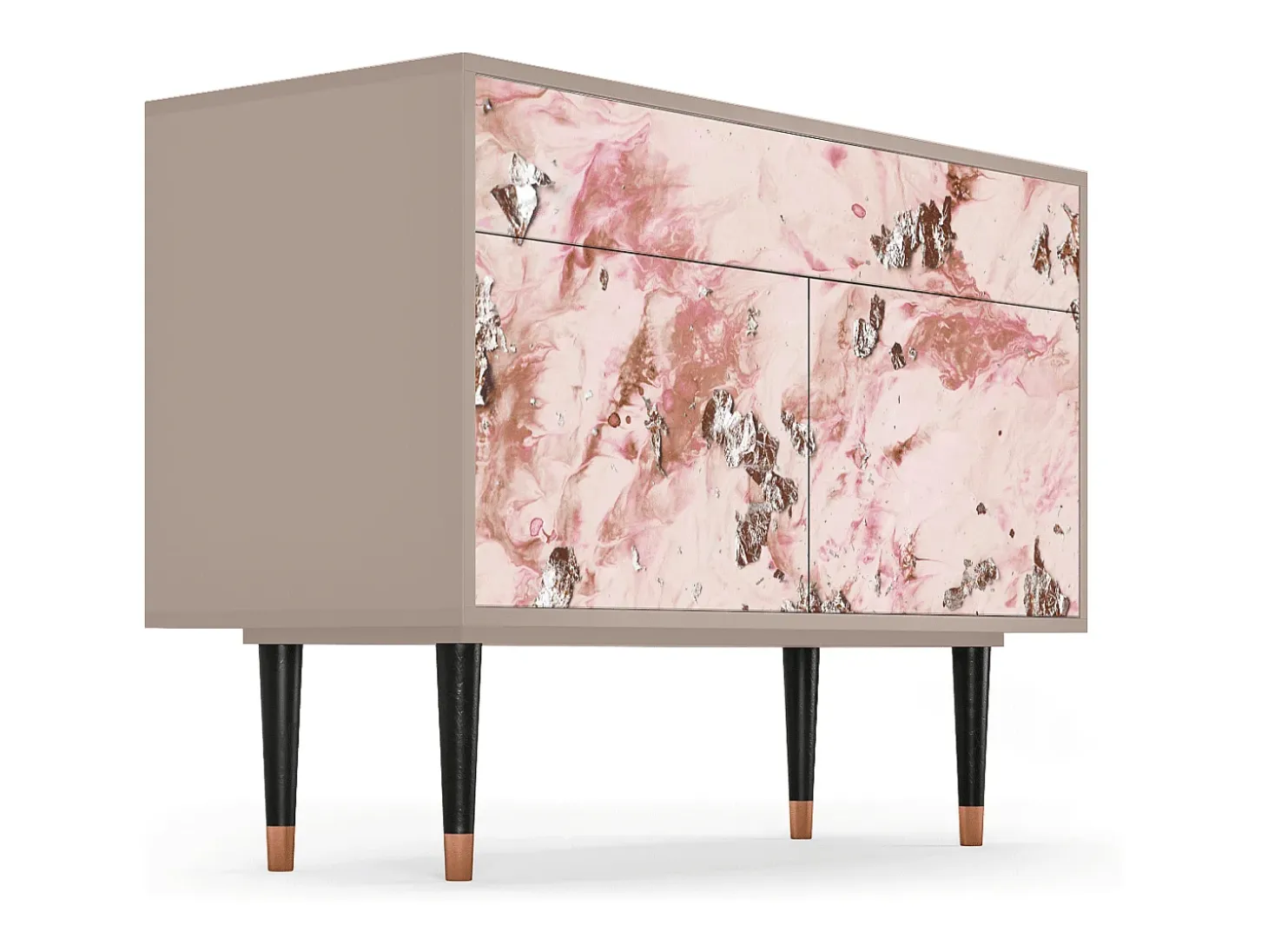 Aparador - 115x85x48 cm - BS4 - Cotton Candy, Latte