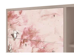 Aparador - 125x98x48 cm - BS2 - Cotton Candy, Latte