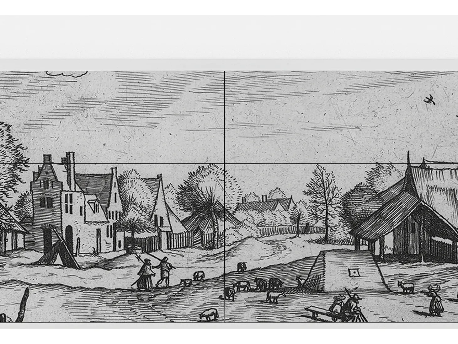 Aparador - 115x85x48 cm - BS4 - Country Village, Blanco