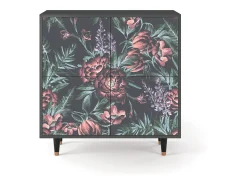 Aparador - 94x96x48 cm - BS3 - Dark Peonies, Antracita