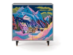 Aparador - 94x96x48 cm - BS3 - Davos Winter, Gris