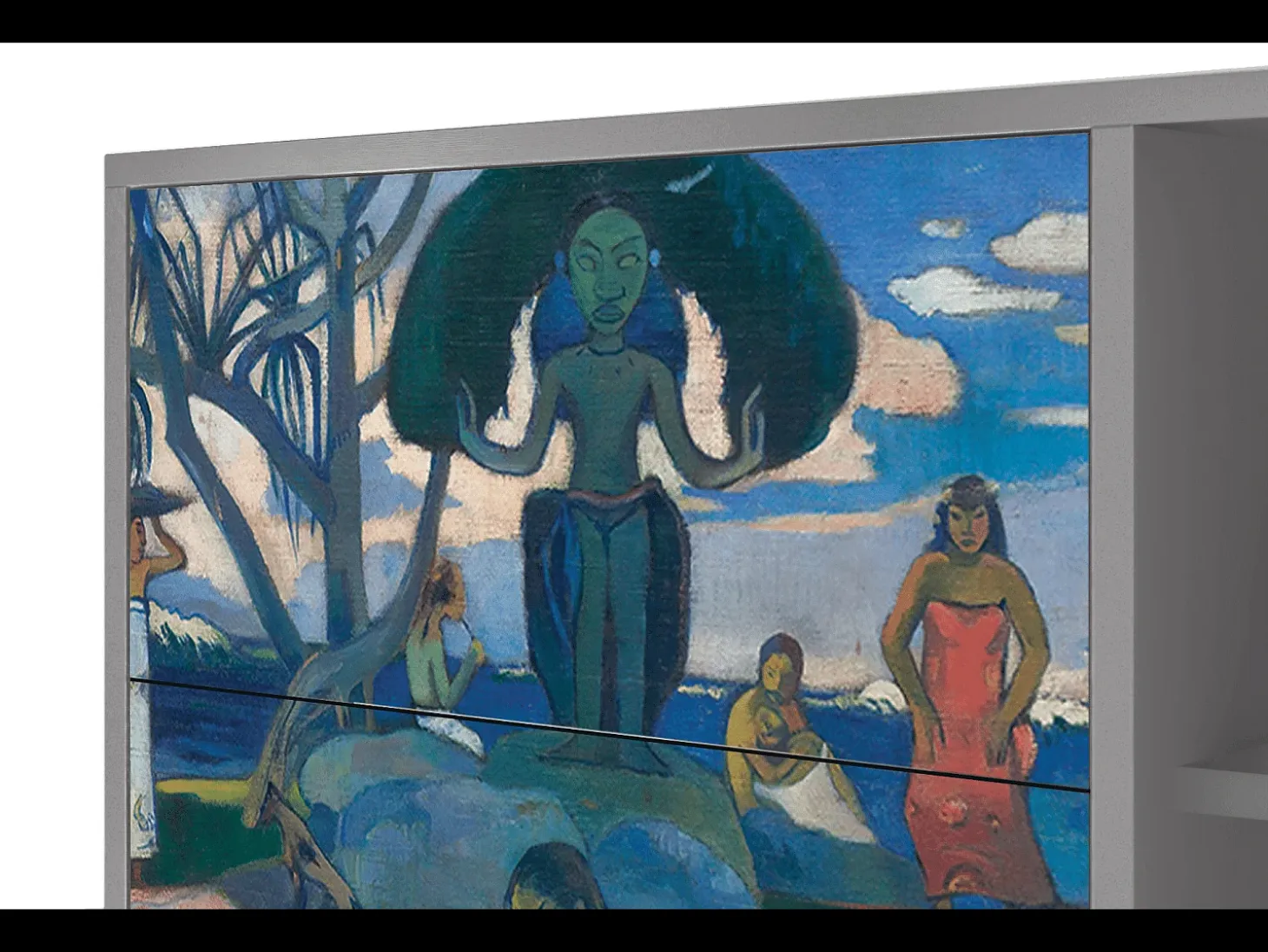 Aparador - 125x98x48 cm - BS2 - Day of the God, Gris