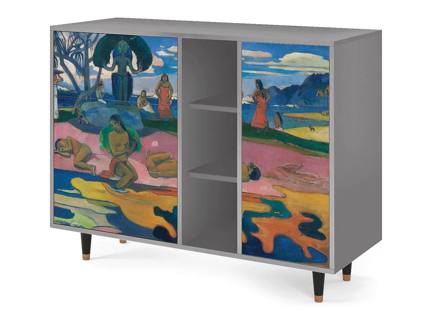 Aparador - 125x98x48 cm - BS2 - Day of the God, Gris