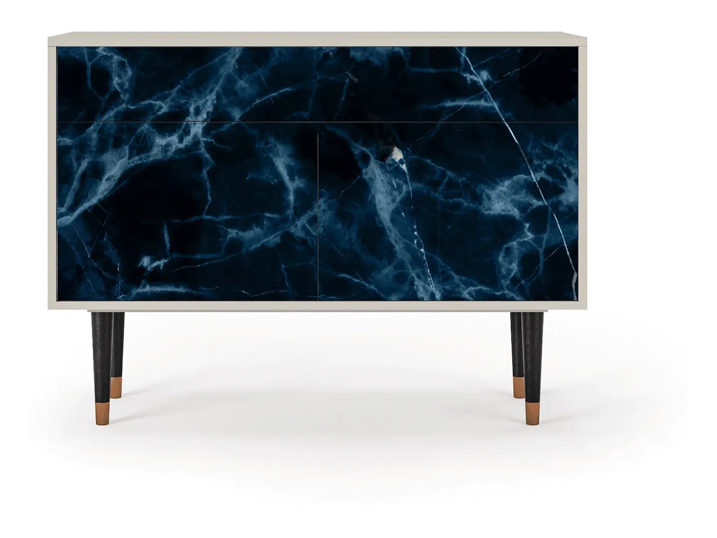 Aparador - 115x85x48 cm - BS4 - Deep Ocean, Arena