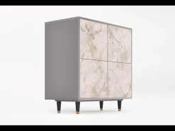 Aparador - 94x96x48 cm - BS3 - Dirty Roses, Gris