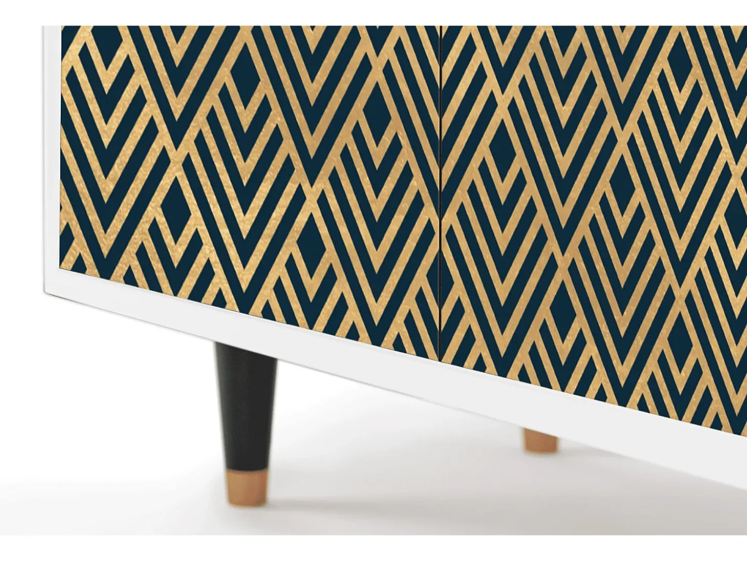 Aparador - 94x96x48 cm - BS3 - Egypt Triangles, Blanco