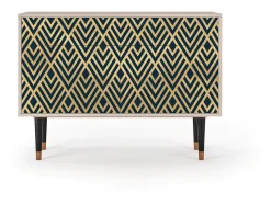 Aparador - 115x85x48 cm - BS4 - Egypt Triangles, Latte