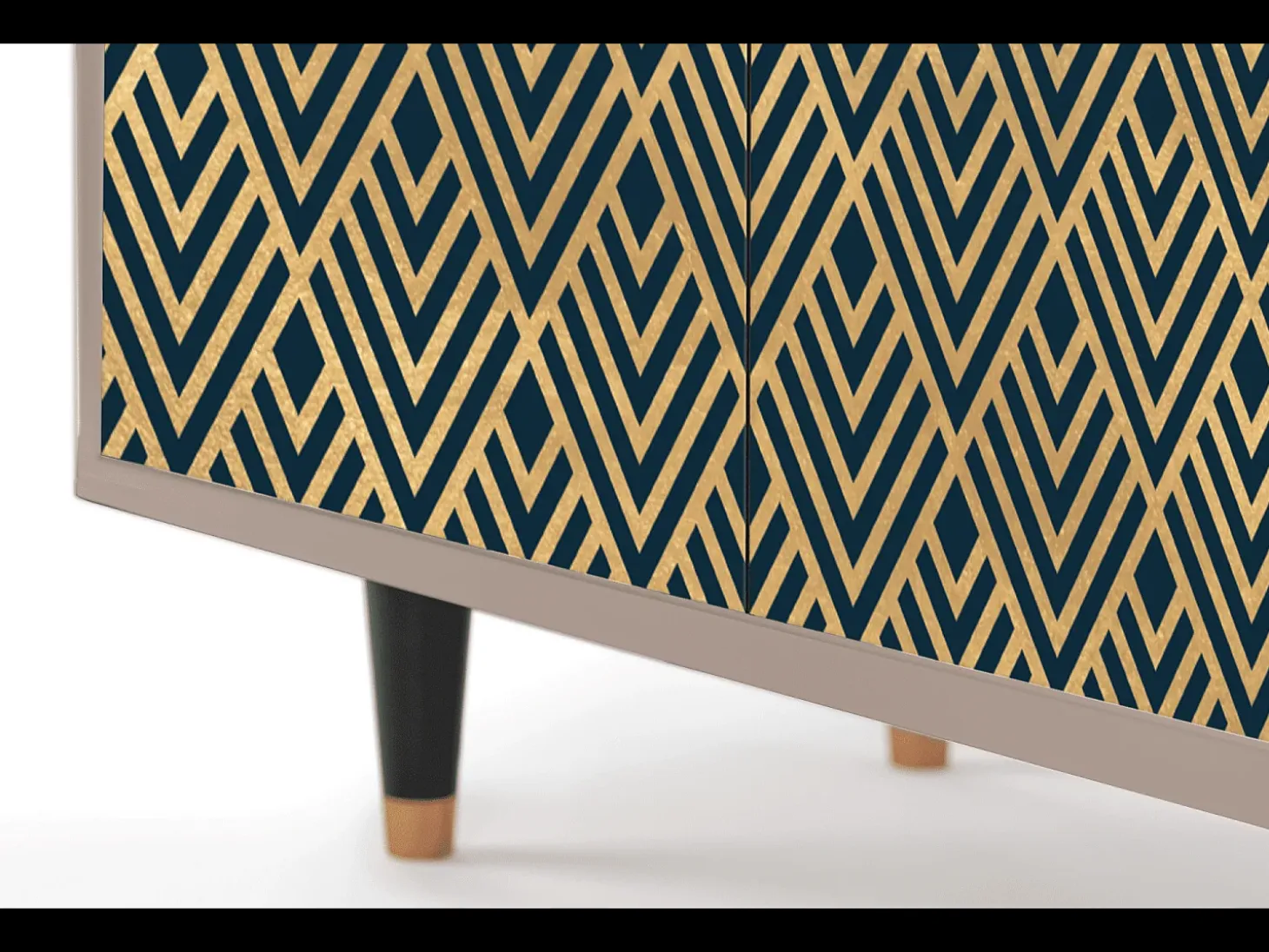 Aparador - 94x96x48 cm - BS3 - Egypt Triangles, Latte