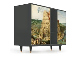 Aparador - 125x98x48 cm - BS2 - Elder The Tower, Antracita