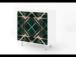 Aparador - 94x96x48 cm - BS3 - Emerald Gatsby, Blanco