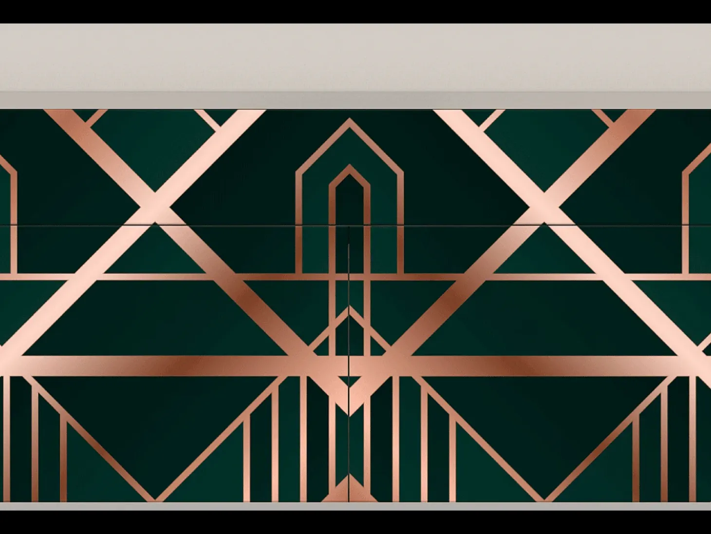 Aparador - 115x85x48 cm - BS4 - Emerald Gatsby, Arena