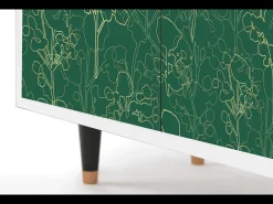 Aparador - 94x96x48 cm - BS3 - Emerald Forest, Blanco