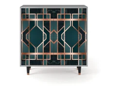 Aparador - 94x96x48 cm - BS3 - Emerald Metro, Gris