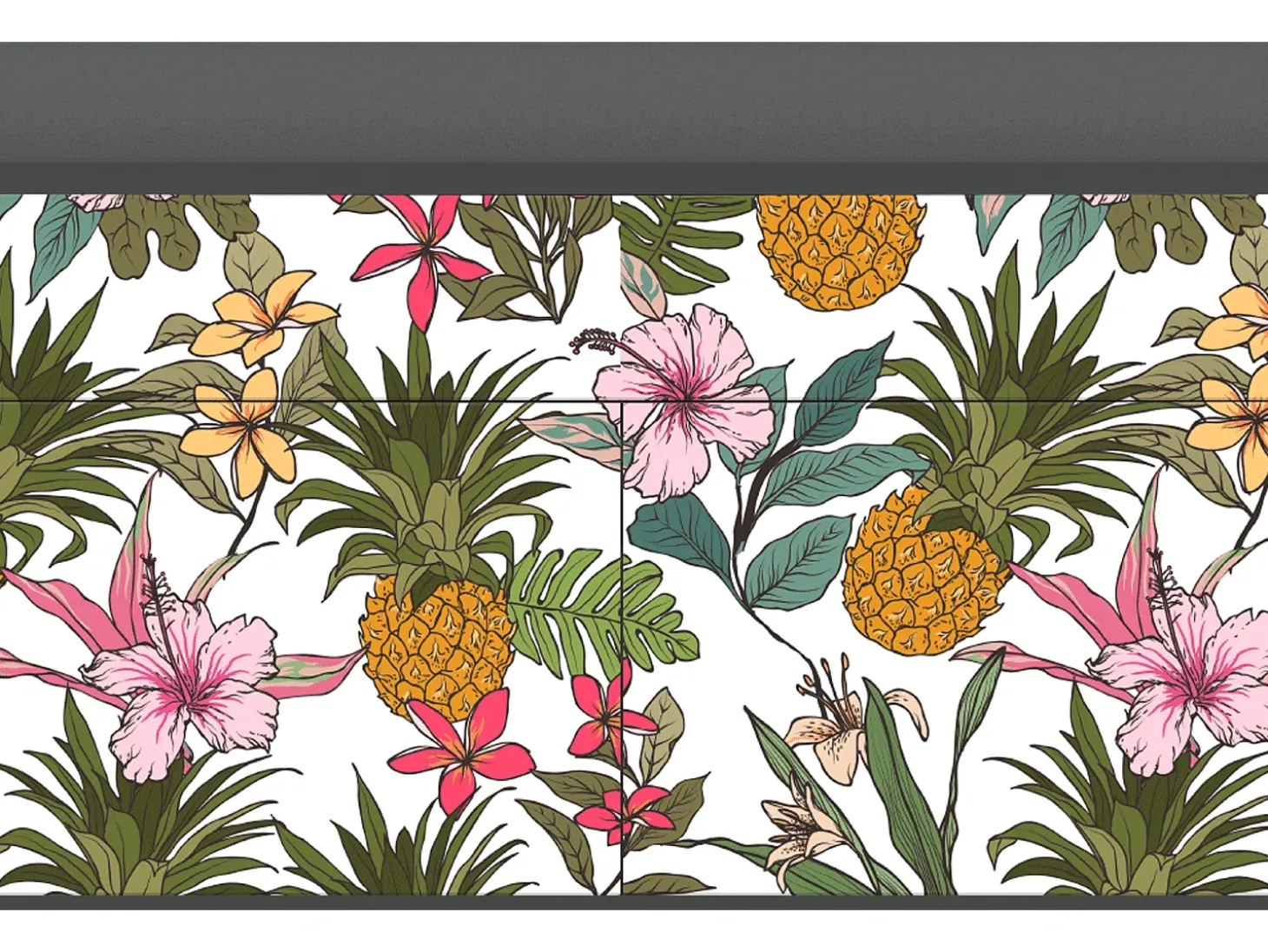 Aparador - 115x85x48 cm - BS4 - Estival Fruit, Antracita