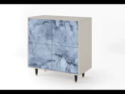 Aparador - 94x96x48 cm - BS3 - Feather Ice, Arena