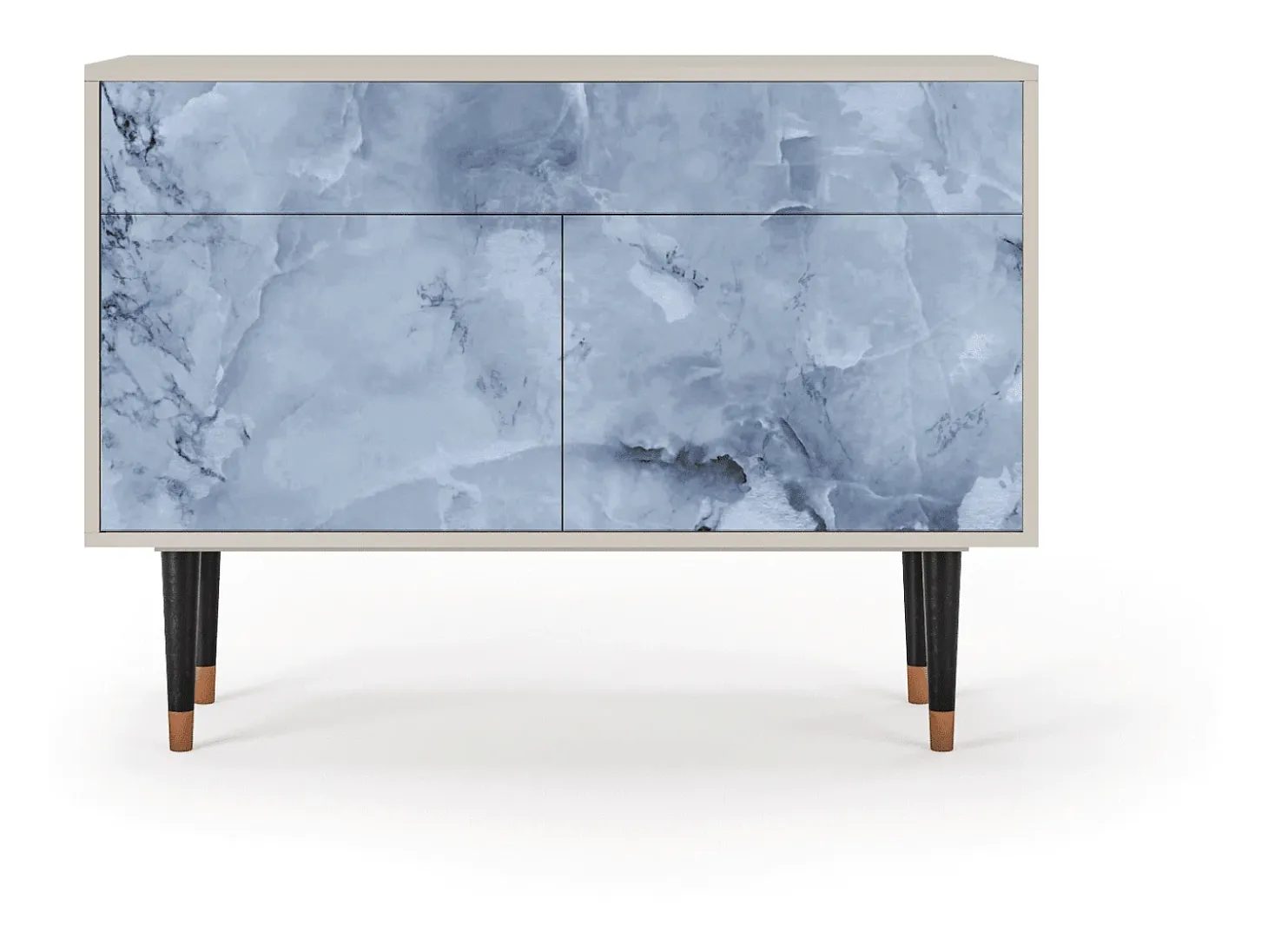 Aparador - 115x85x48 cm - BS4 - Feather Ice, Arena