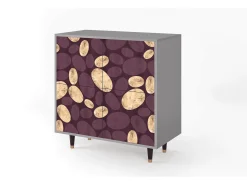 Aparador - 94x96x48 cm - BS3 - Fine Wine, Gris