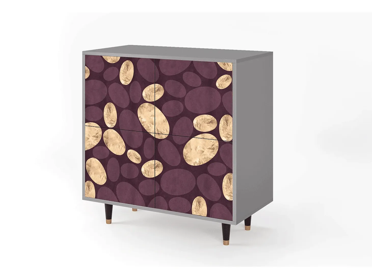 Aparador - 94x96x48 cm - BS3 - Fine Wine, Gris