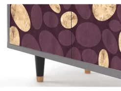 Aparador - 94x96x48 cm - BS3 - Fine Wine, Gris