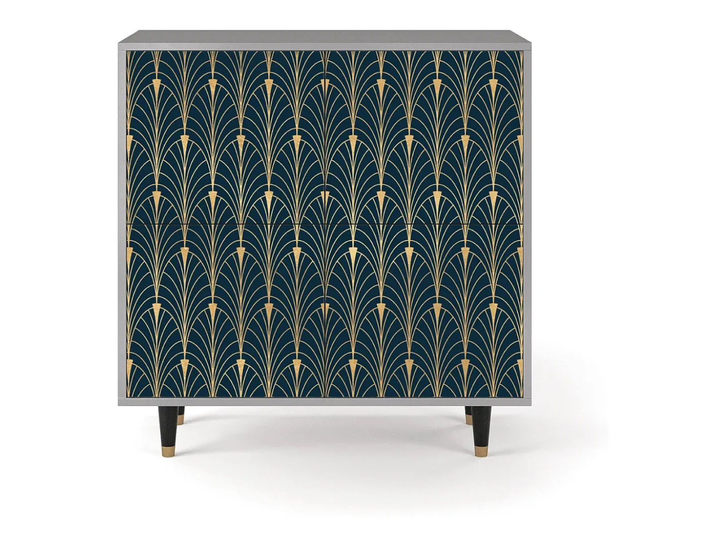 Aparador - 94x96x48 cm - BS3 - Flower of the Nile, Gris