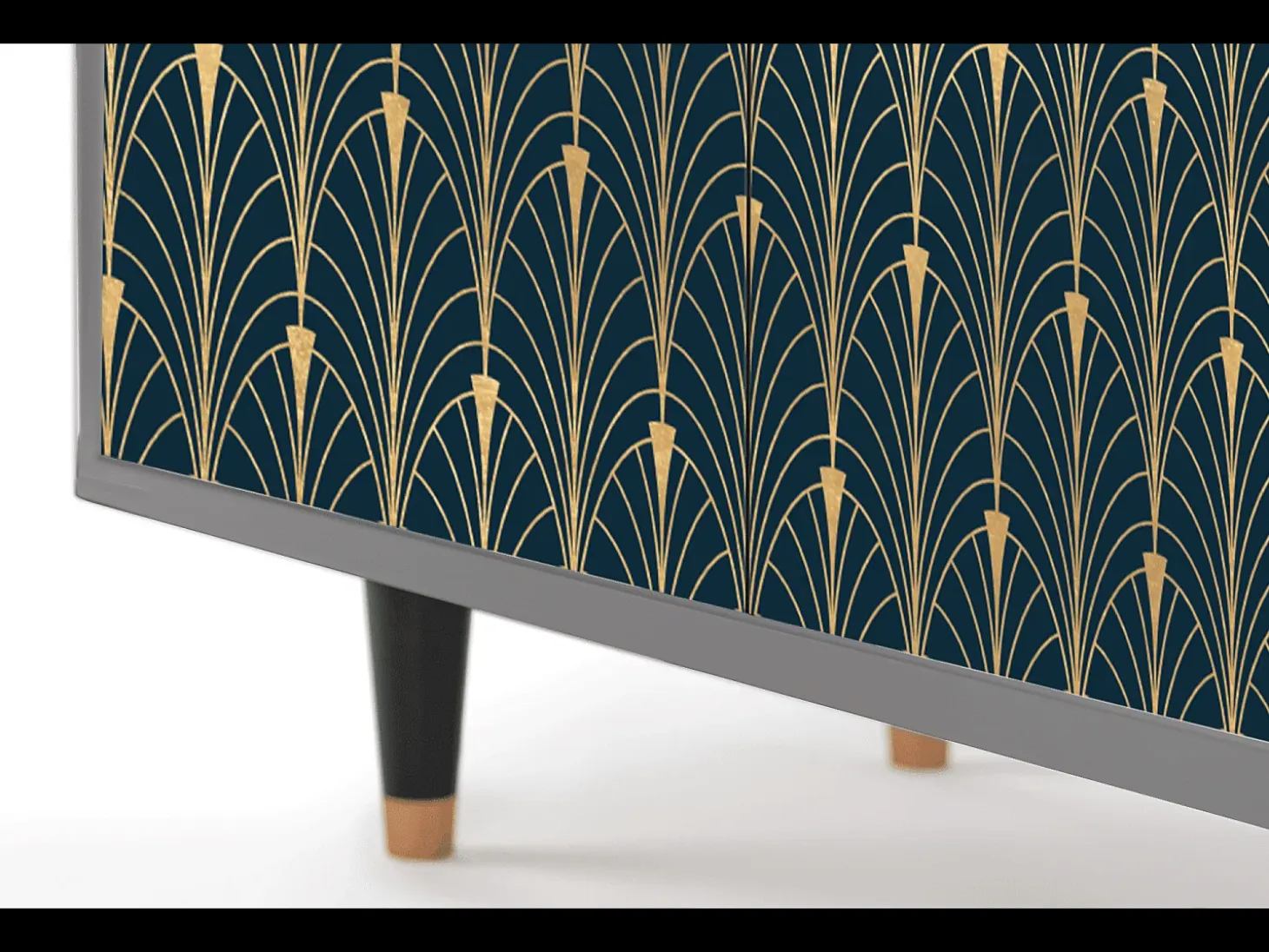 Aparador - 94x96x48 cm - BS3 - Flower of the Nile, Gris