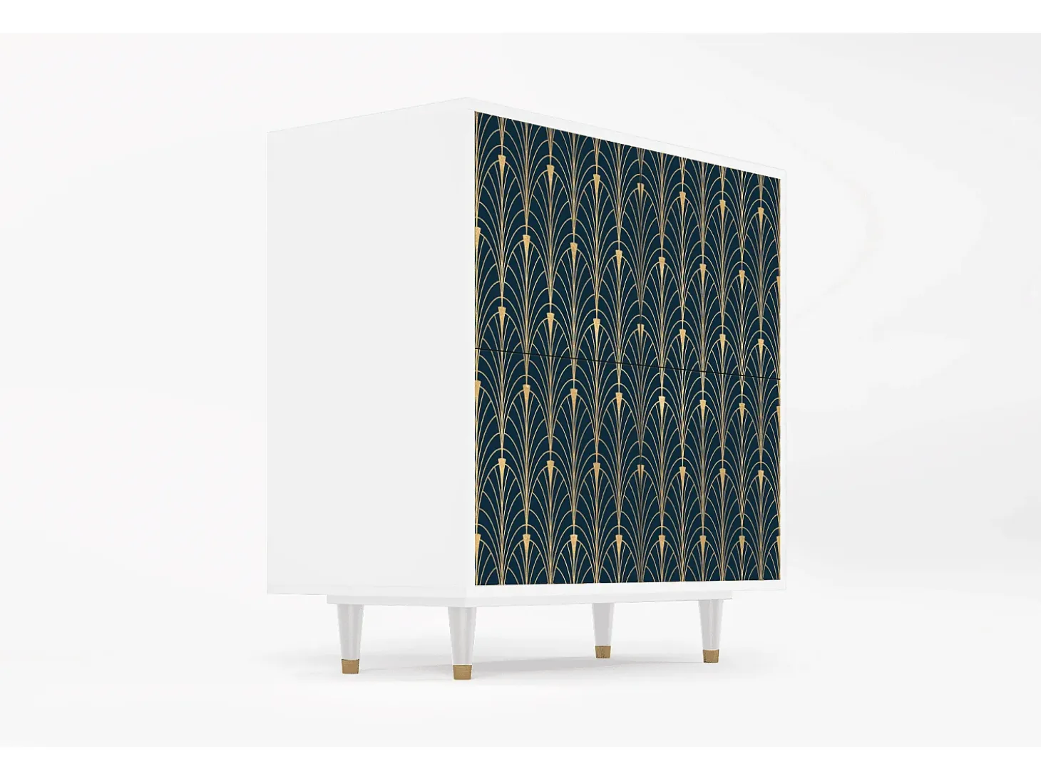 Aparador - 94x96x48 cm - BS3 - Flower of the Nile, Blanco