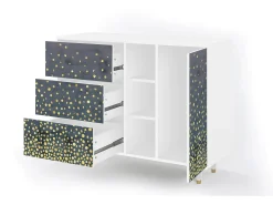 Aparador - 125x98x48 cm - BS2 - Foggy Lights, Blanco