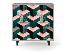 Aparador - 94x96x48 cm - BS3 - Geometric Madness, Gris