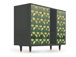 Aparador - 125x98x48 cm - BS2 - Gingko leaves, Antracita