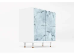 Aparador - 94x96x48 cm - BS3 - Glacial Colour, Blanco