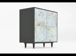 Aparador - 94x96x48 cm - BS3 - Golden Waves, Antracita