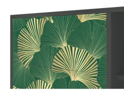 Aparador - 125x98x48 cm - BS2 - Gold Ginkgo, Antracita