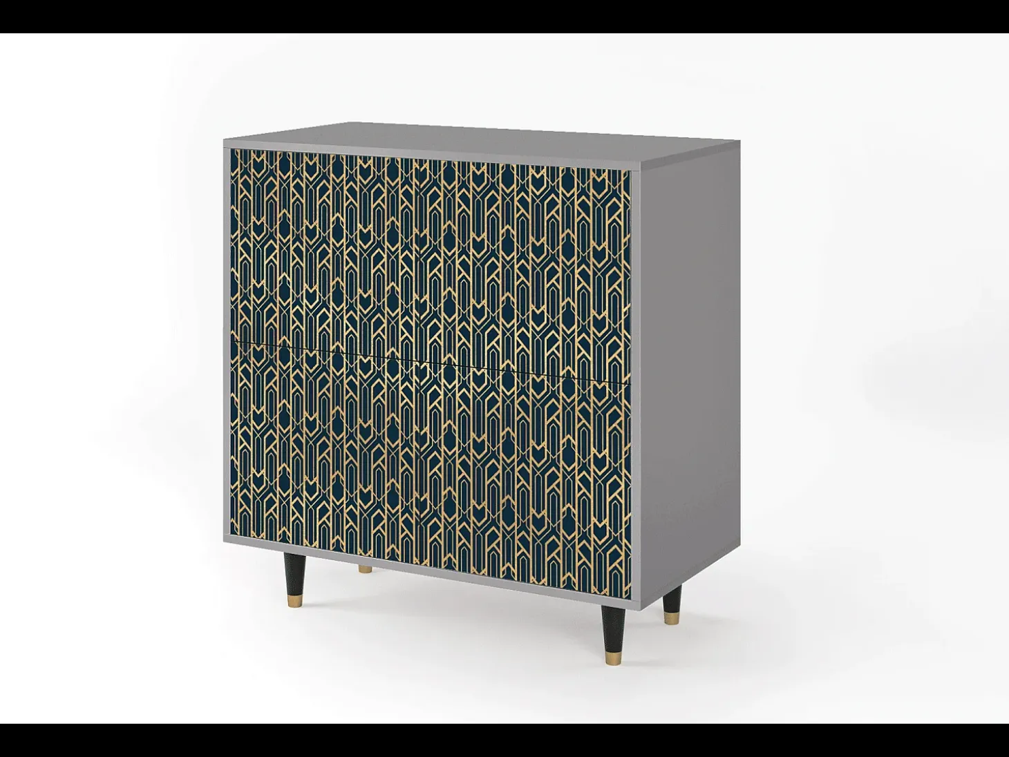Aparador - 94x96x48 cm - BS3 - Golden Empire, Gris