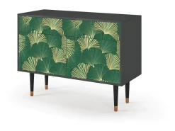Aparador - 115x85x48 cm - BS4 - Gold Ginkgo, Antracita