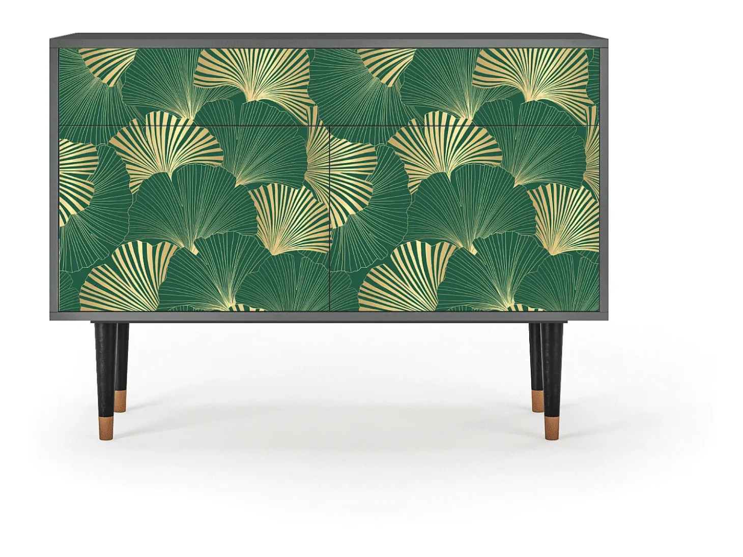 Aparador - 115x85x48 cm - BS4 - Gold Ginkgo, Antracita